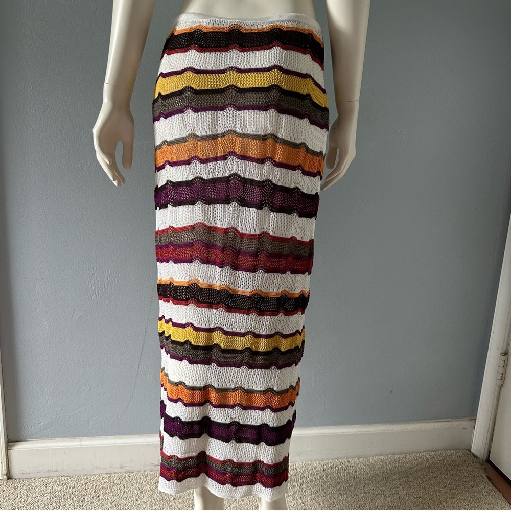 Missoni Knit Midi Maxi Skirt - Picture 3 of 8